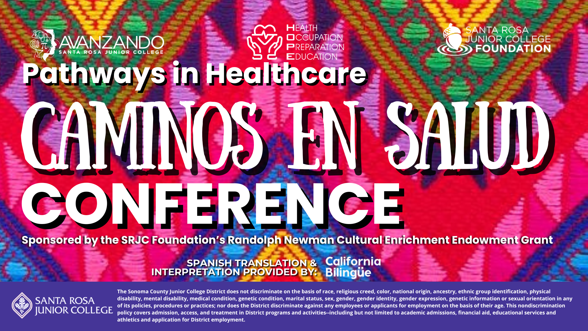 Caminos en Salud Banner
